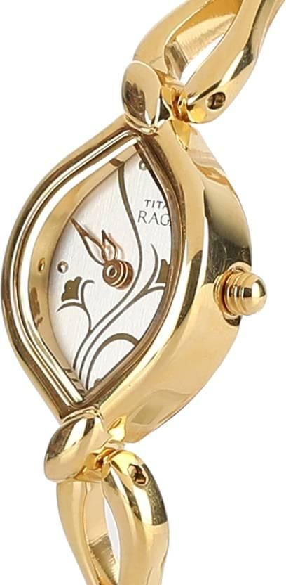 Titan Women’s Analog Silver Dial Watch | Elegant Metal Strap